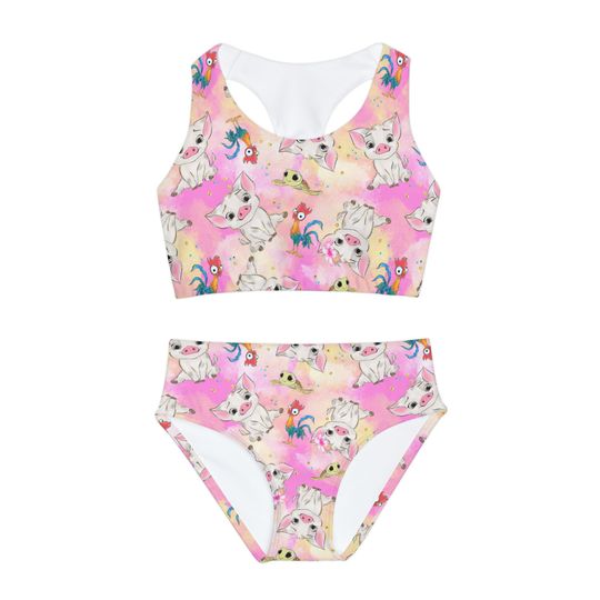 The Voyager Princess friends Girls Two Piece Swimsuit