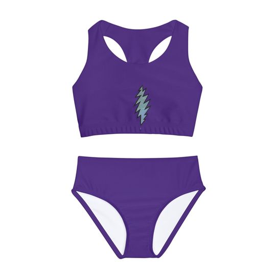 Girls Grateful Dead  Two Piece Swimsuit (AOP)