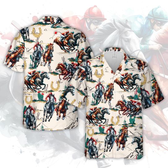 Kentucky Derby Churchill Downs Hawaiian Shirt For Men Women, Talk Derby To Me Button Up Shirt, Derby Party Gift For Horse Racing Lover