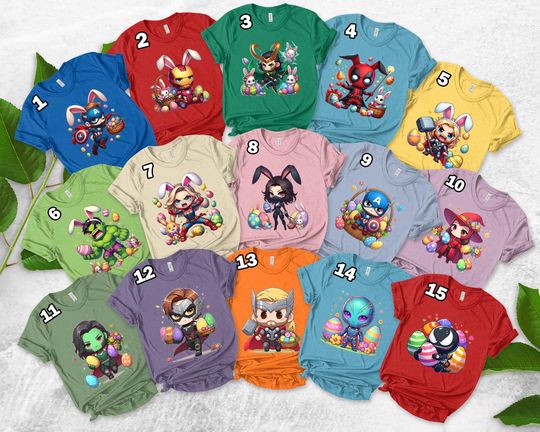 Superhero Easter Shirt, Avengers Eggs Shirt, Kids Easter Shirt, Easter Trip Shirt, Spider Easter Tee