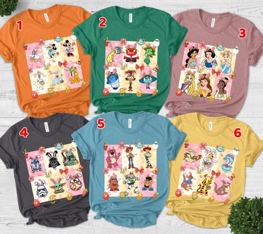 Disneyland Easter Shirt, Mickey Mouse Easter Shirt, Toy Story Easter Shirt, Easter Disney Trip Family Matching Shirt, Disney Bunny