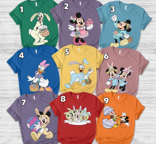 Disney Easter Egg Shirt, Happy Easter Shirt, Easter Day Shirt, Disney Easter, Gift For Easter Day, Baby Easter Shirt, Easter Family