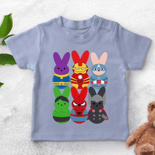Superhero Easter Shirt, Avengers Eggs Shirt, Kids Easter Shirt, Easter Trip Shirt, Spider Easter Tee