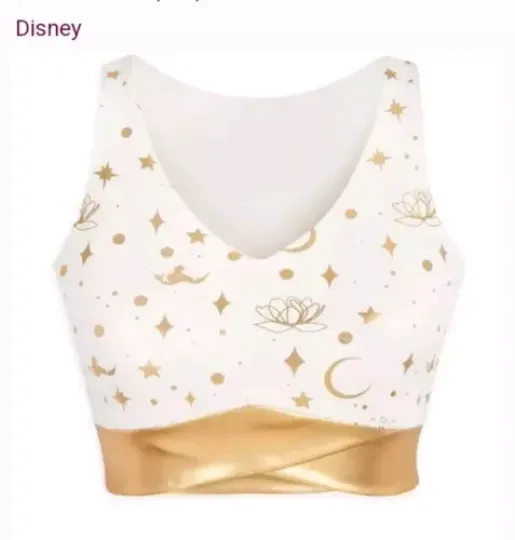 Disney Parks Aladdin ✨️ Jasmine Workout Top Sports Bra
