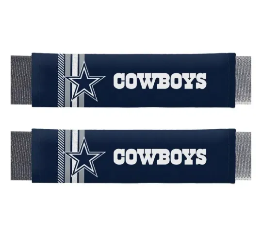 2pc Dallas Cowboys football Car Seat Belt Pad Shoulder Pad Cover Comfortable Driving
