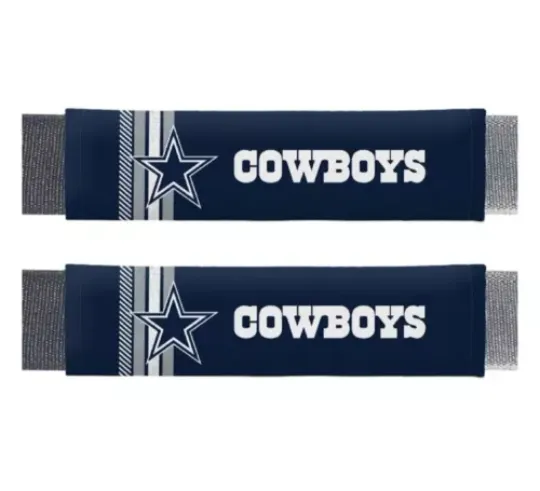 2pc Dallas Cowboys football Car Seat Belt Pad Shoulder Pad Cover Comfortable Driving