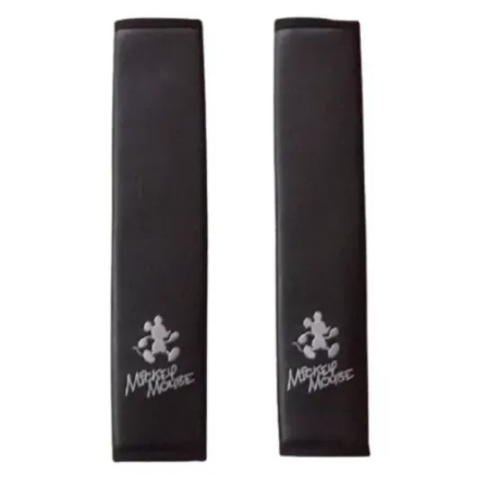 New Disney Mickey Mouse Car Seat Belt Shoulder Pads 2pcs Car Accessories