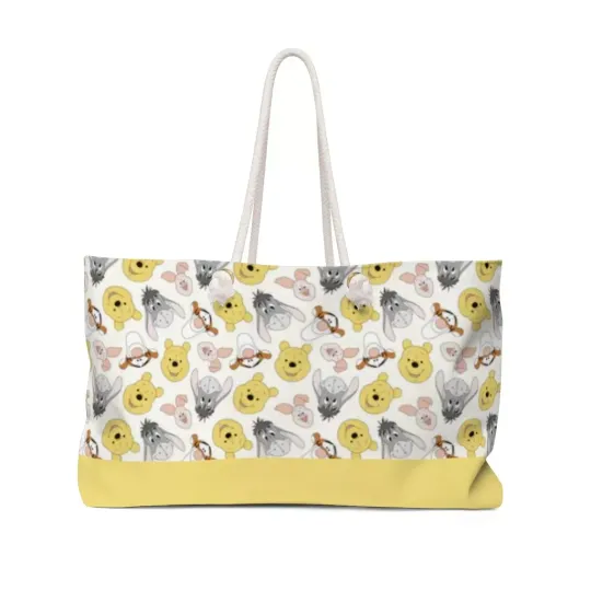 Disney Pooh and Friends Weekender Bag, Winnie the Pooh, Eeyore, Piglet, Tigger Weekender Bag