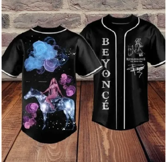 Discover Beyonce Purple Baseball Jersey