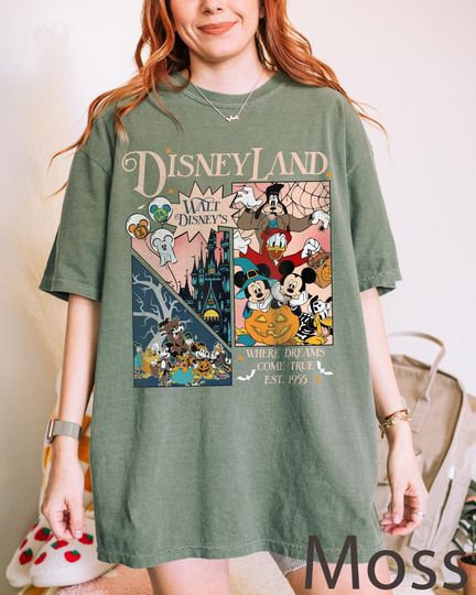 Discover Disneyland Halloween Shirt, Disney Mickey & Friends Halloween Shirt, Trick Or Treat Shirt, Disney Halloween Shirt, Disney Tee