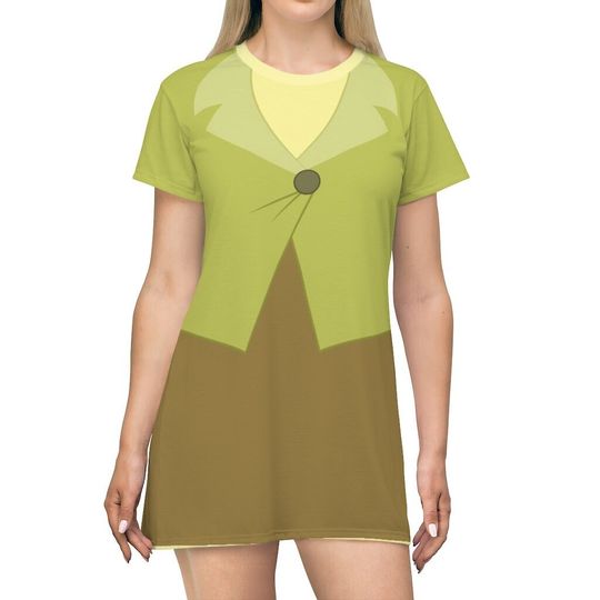 Trudy Proud Short Sleeve Dress, The Proud Family Costume, Disney Plus Series Inspired Outfits, Disney Dresses for Women, Disney Mom Cosplay