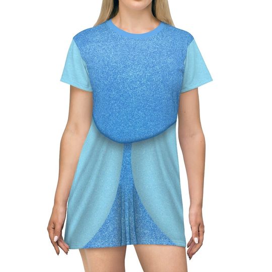 Cinde Blue Short Sleeve Dress, Cinde Costume, Disney Princess Dress, Disney Dresses for Women, Disney Costume Cosplay Adult