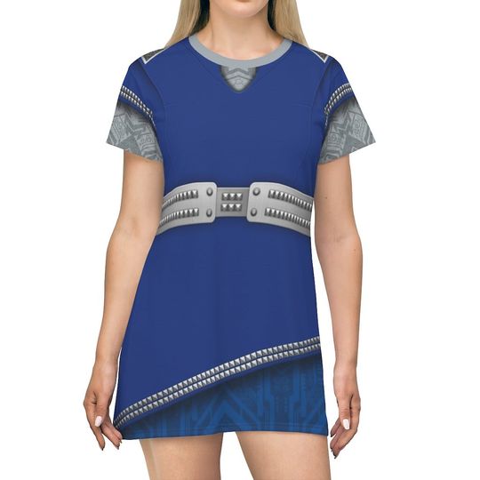 Disney Zombies 3 Costume, A-Li Alien Short Sleeve Dress, Z-O-M-B-I-E-S, Seabrook, Disney World Halloween Cosplay, Disneyland Outfit Apparel