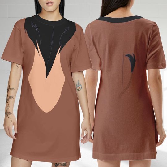 Scar Lion Uncle Dress T-shirt, Lion King Movie Dress, Scar Lion Character Lion King Dress, Scar Lion King Dress Gift, Gift For Mom Dress