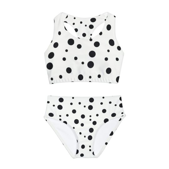 Girls Two Piece Swimsuit (AOP)