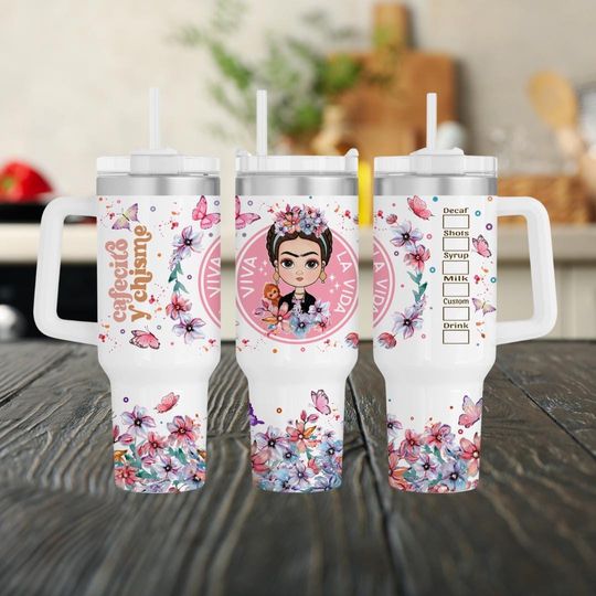 Discover Viva La Vida 40oz Tumbler, Stainless Steel, Sublimation Tumbler, Gift for Her, Christmas