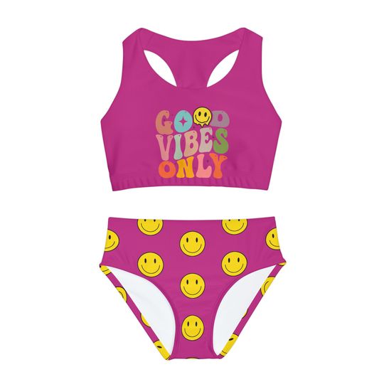 Good V Only Girls Two Piece Swimsuit