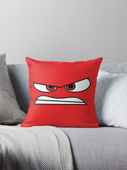 Anger (Inside Out) Version 2 Pillow