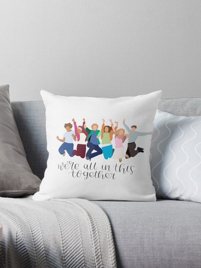 We’re All In This Together High School Musical Pillow