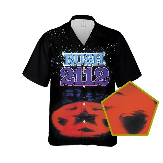 Classic Rock Band Button Down Shirt, Vintage Music Casual Shirt, 3D Print Rocker Outfit, Unisex Concert Fashion