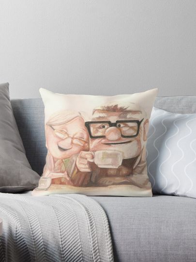 Up Movie - Carl and Ellie Pillow