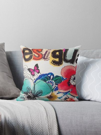 desigual tropical Pillow