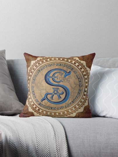 Society of Explorers and Adventurers Coasters Pillow
