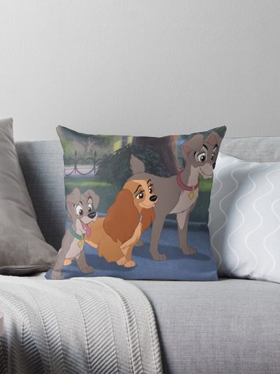 Lady and the tramp 2 Pillow