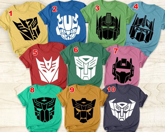 Custom Transformer Birthday Shirt, Trans4mer Shirt, Auto Bots Family Matching Birthday Shirts, Birthday boy Shirt, Transformer