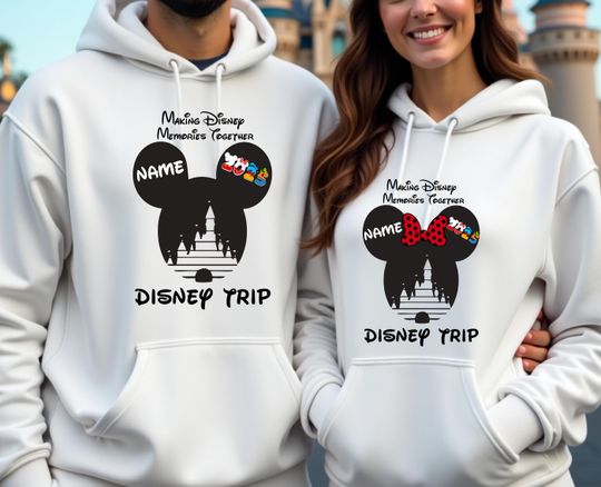 Personalised Disneyland Hoodie, Disney Trip Hoodie, Disney Trip 2025 Hoodie, Disney Unisex Kids Gift Top, Disneyland Family Matching Hoodie