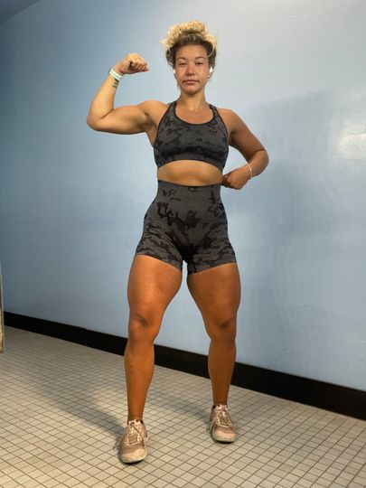 NEW Camo 2-piece yoga set