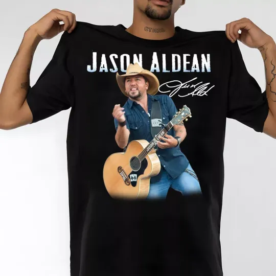 Hot Jason Aldean Concert Shirt Country Music Tee
