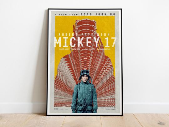 Mickey 17, Bong Joon-ho, Robert Pattinson, Mark Ruffalo, 2025 - HQ Movie Poster