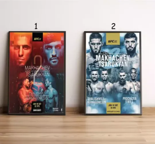 UFC 311 Makhachev vs Tsarukyan Jan 18, 2025 Poster