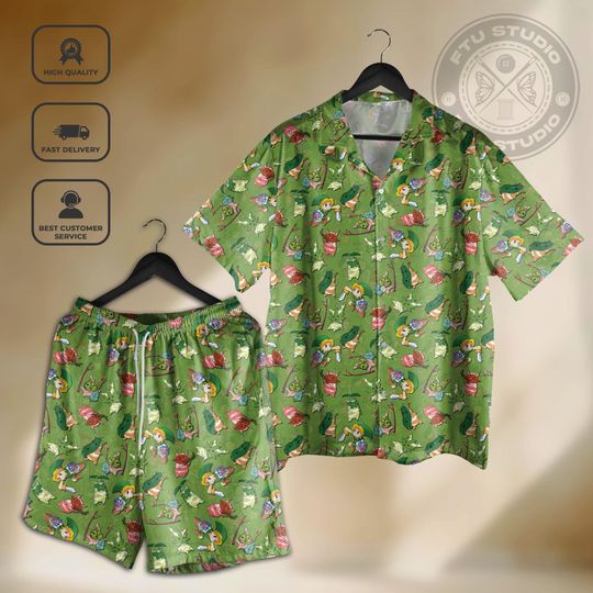 Korok Hawaiian Shirt Fantasy Video Game Party Video Games Gifts