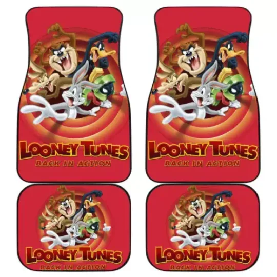 Looney Tunes Car Floor Mats Cartoon Fans Gift