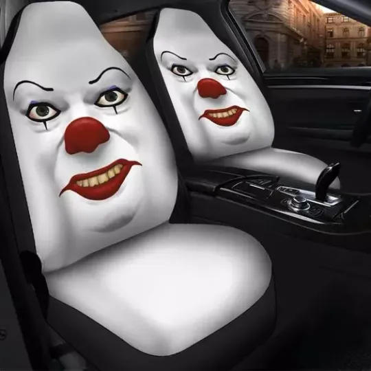 Funny Pennywise It Car Seat Cover, Movies Car Seat Covers