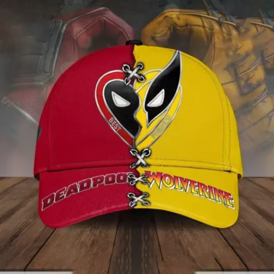Deadpool And Wolverines Costume Best Friends Forever Classic Baseball Cap