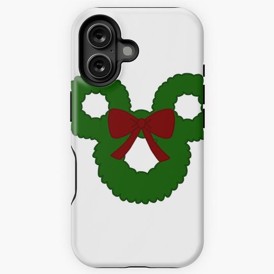 Disney Christmas Wreath 2 iPhone Case