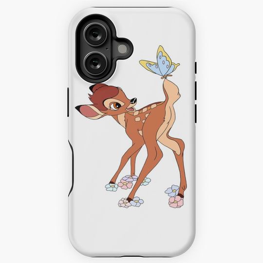 Butterfly Bambi  iPhone Case