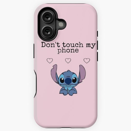 Don’t touch my phone stitch phone case iPhone Case