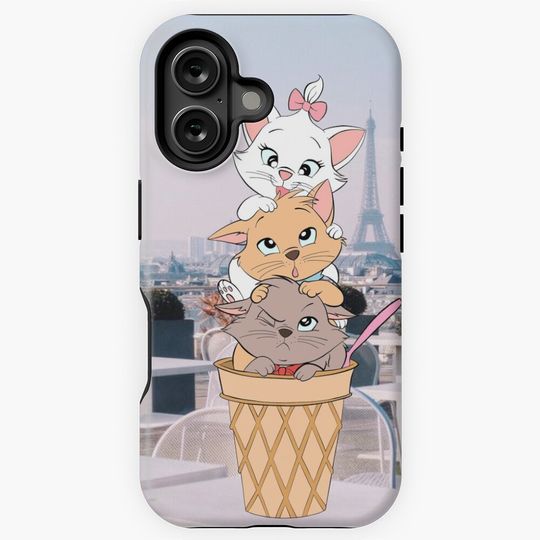 Aristocats in paris iPhone Case