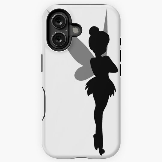 Tinkerbell Silhouette iPhone Case
