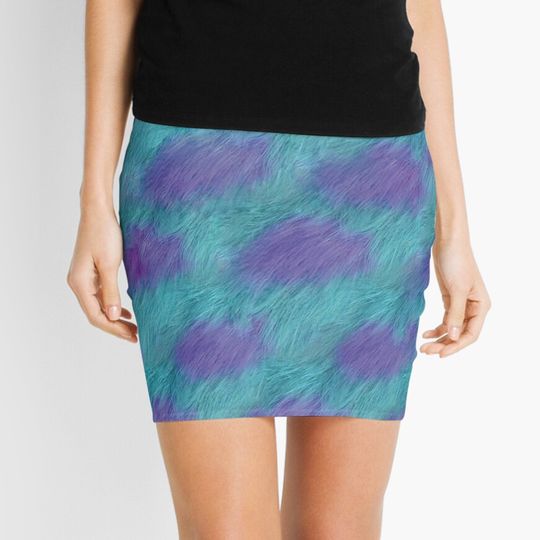 Sully Fur Monsters Inc  Mini Skirt