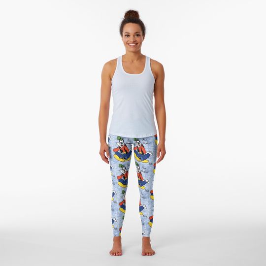 Goofy Painting Leggings