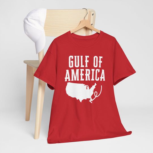 Gulf of America Shirt, Funny Gulf of Mexico USA Shirt, Gulf of America Parody Shirt, American Pride Top, 4th of July Clothing