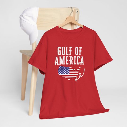 Gulf of America Shirt, Funny Gulf of Mexico USA Shirt, Gulf of America Parody Shirt, American Pride Top, 4th of July Clothing
