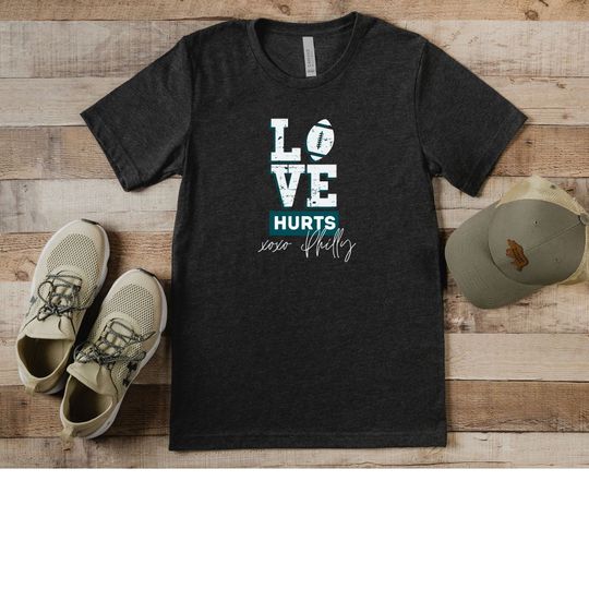 Philly Eagles T Shirt, Love Hurts, Love Philly, Jalen Hurts, Football, Philly Thing, Philadelphia Eagles, Eagles Logo, Gift Trendy Clothing
