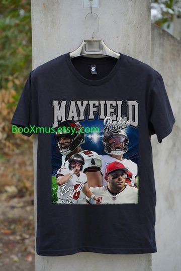 Discover Vintage 90s Graphic Style baker mayfield T-Shirt, baker mayfield shirt, Vintage Sport Tee, Retro American Football Bootleg Gift, Best Gift