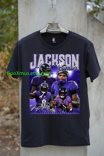 Vintage 90s Graphic Style lamar jackson shirt, Jacksonville Football Shirt, Vintage 90s, Custom Bootleg shirt, Homage Tee, lamar jackson Tee